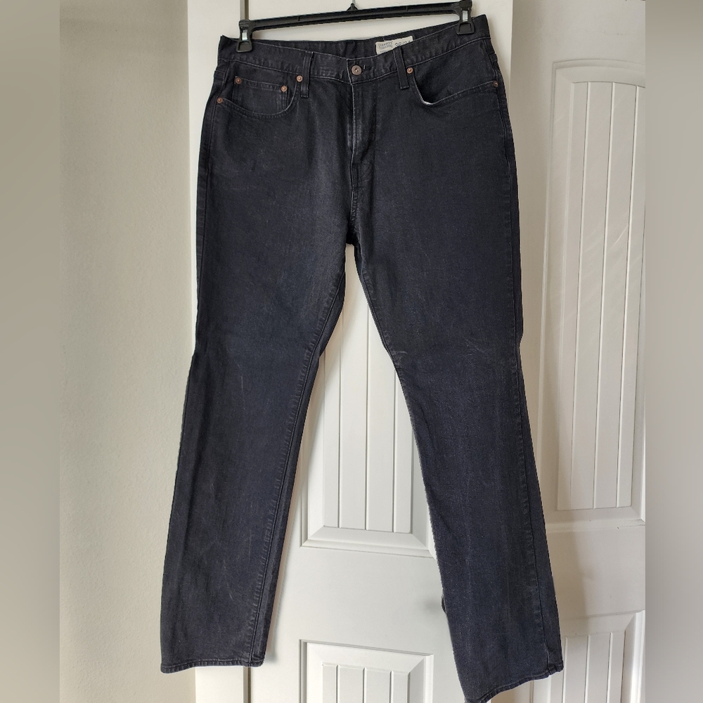 Mens Cremieux Denim Straight Fit Jeans